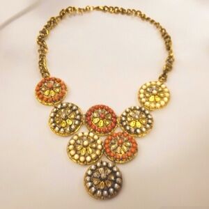Beautiful Boho Look Statement Necklace NWT